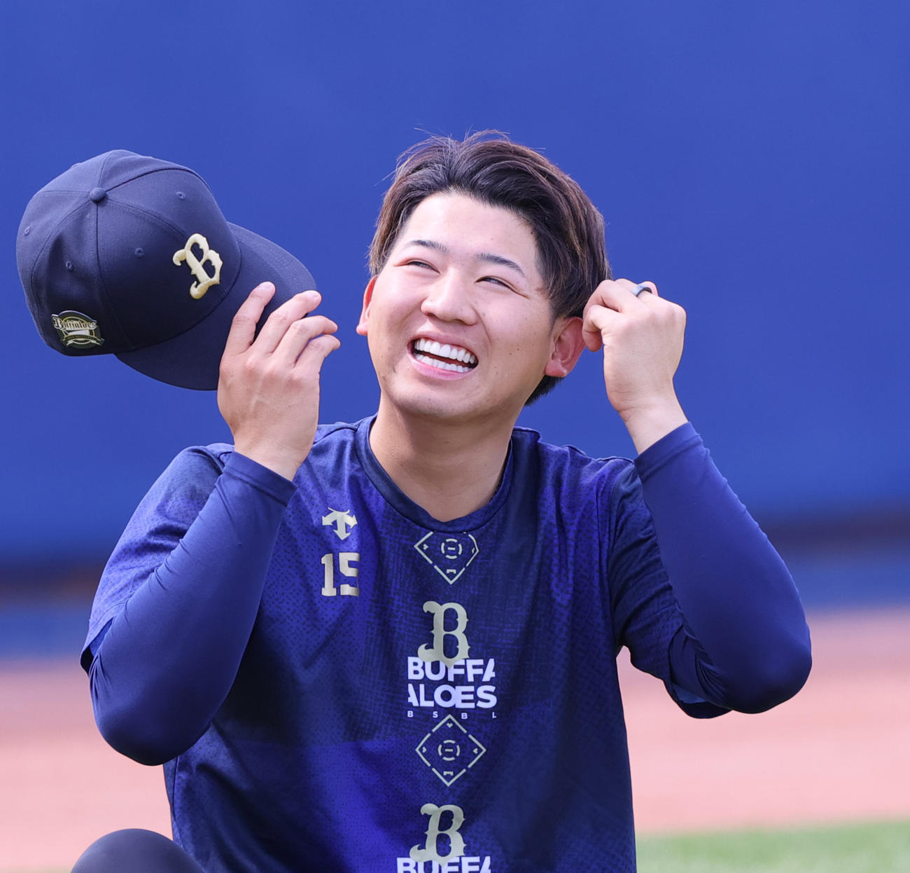 オリックス椋木蓮（2025年撮影）