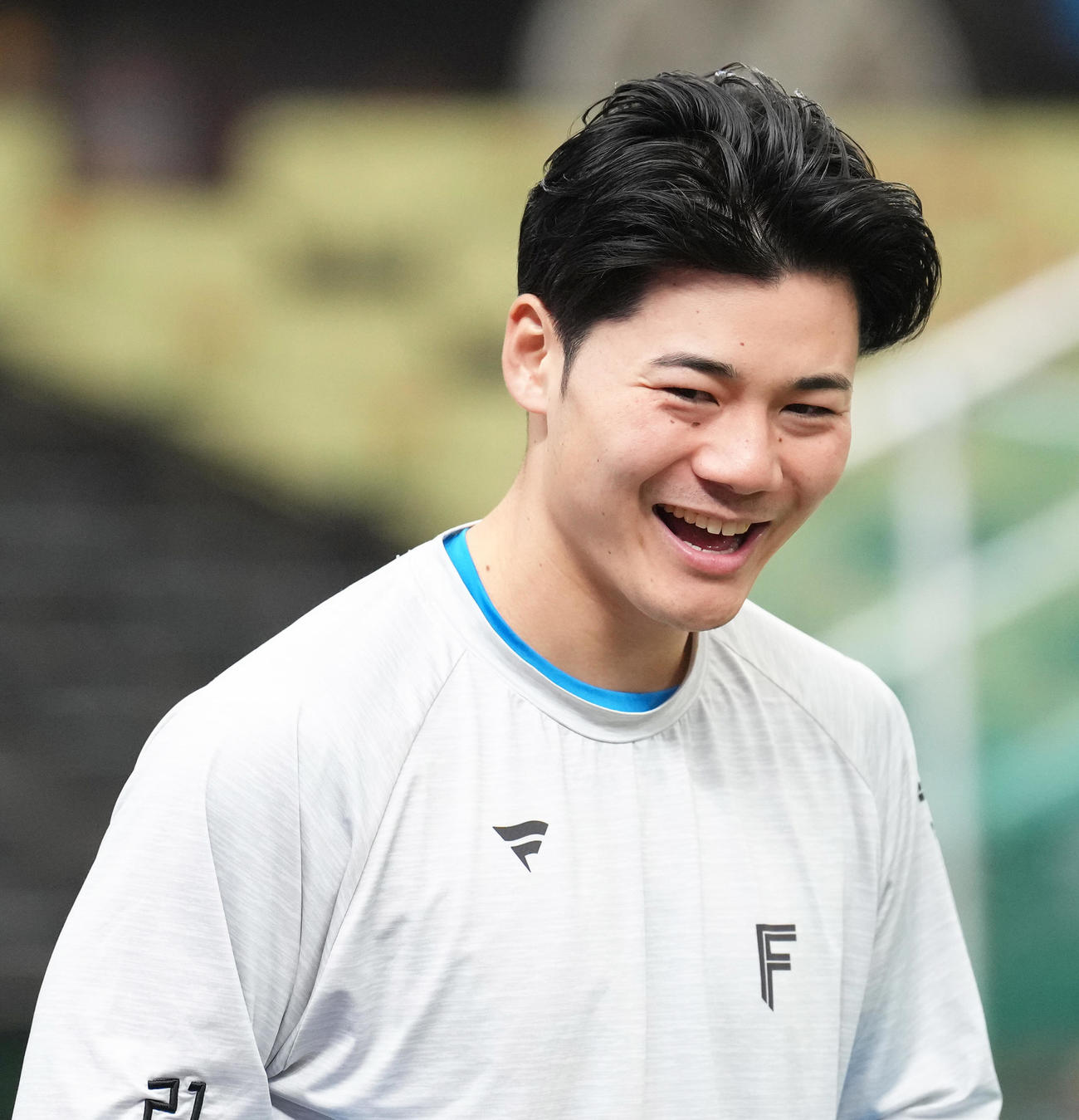 日本ハム清宮幸太郎（2025年3月撮影）
