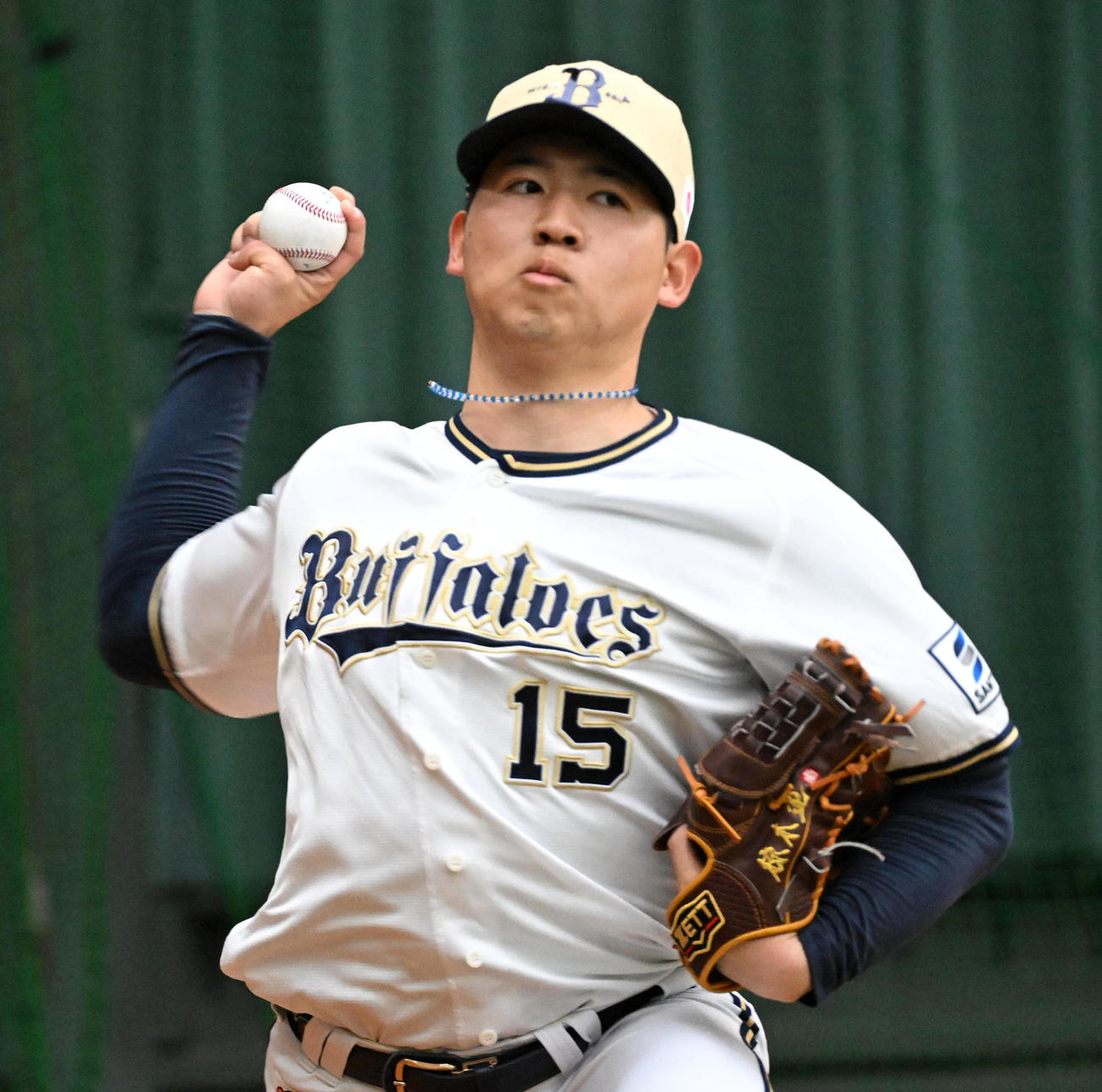 オリックス椋木蓮（2025年2月1日撮影）