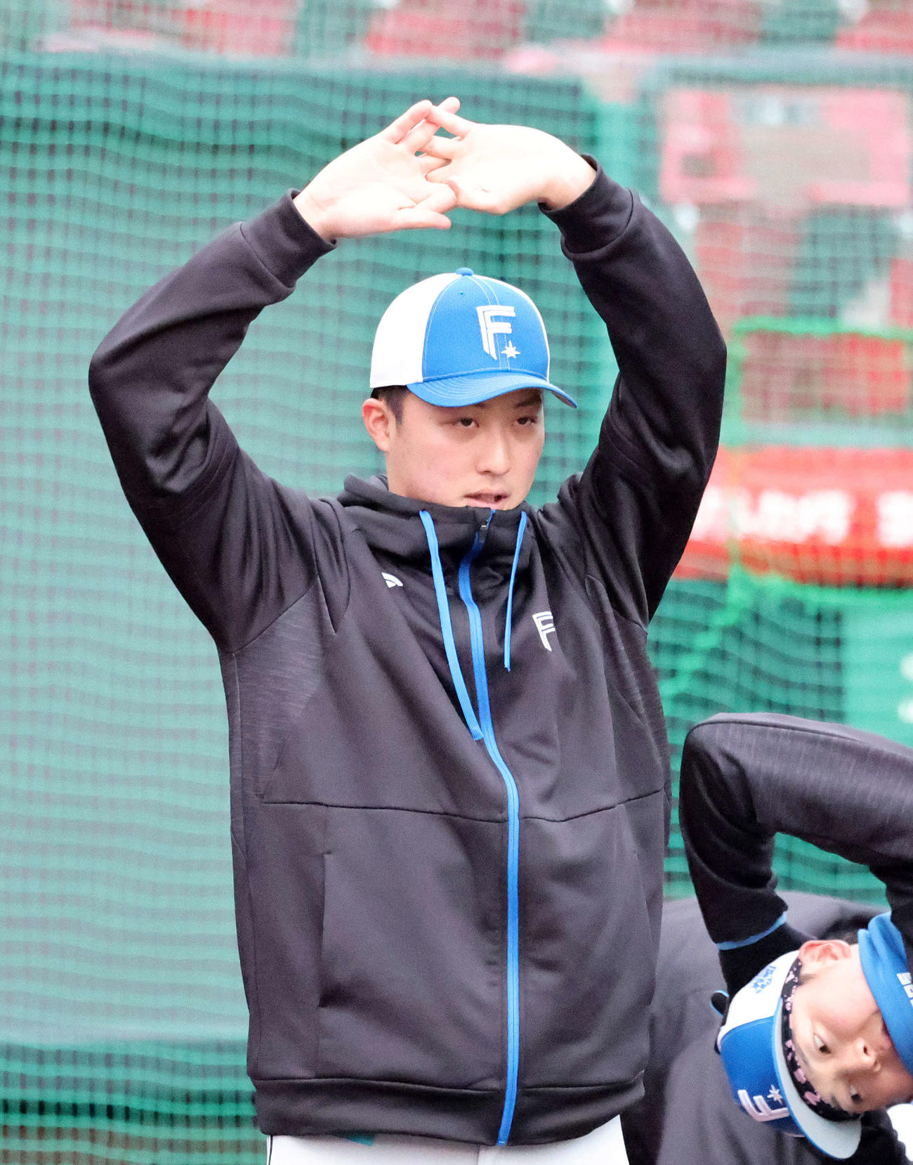 楽天対日本ハム　アップする日本ハム柳川（撮影・鈴木正人）　