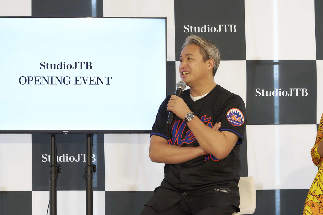 「StudioJTB」オープンイベントに登壇した五十嵐亮太氏