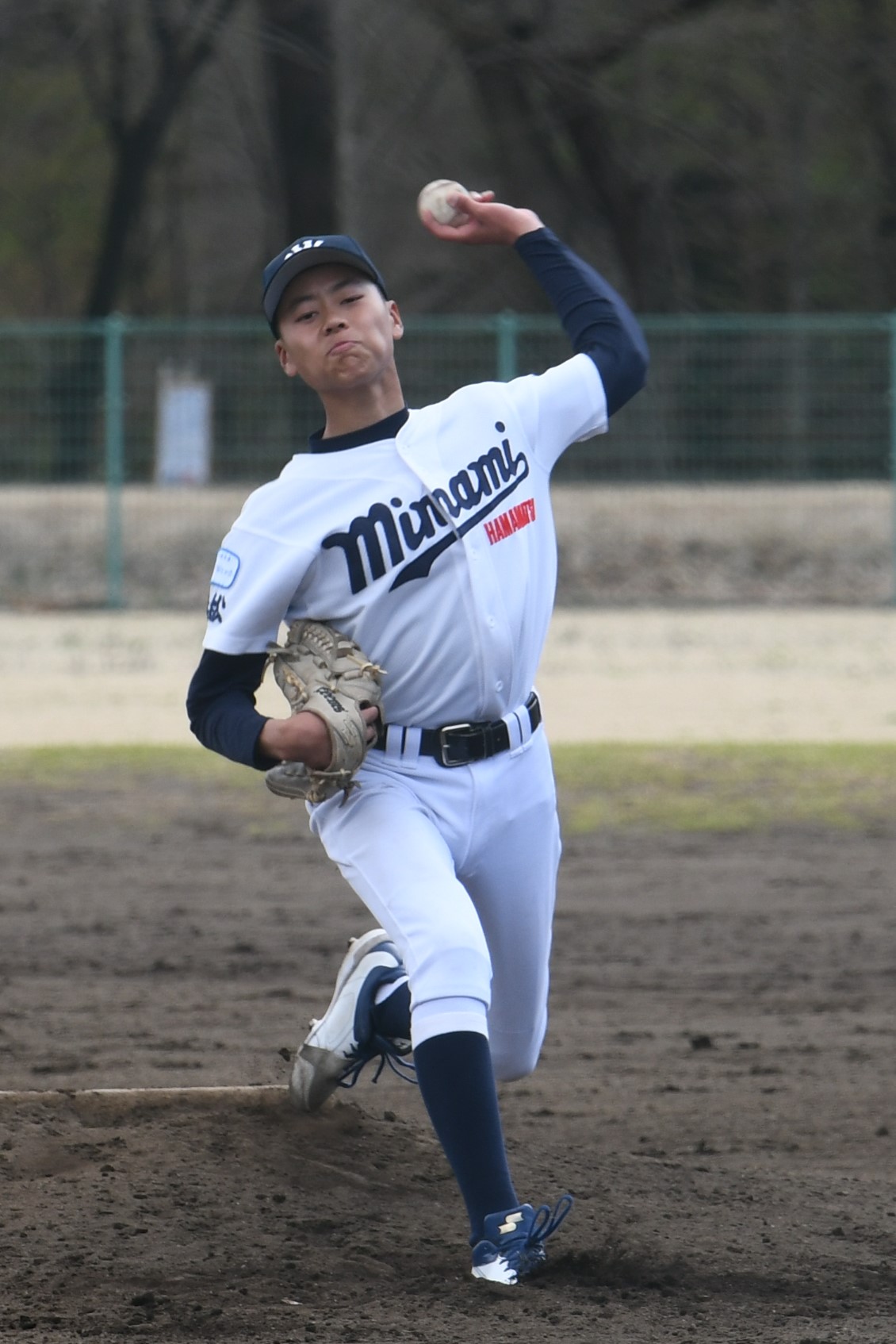 浜松南の先発・清水は先頭打者の出塁が失点に結びついた