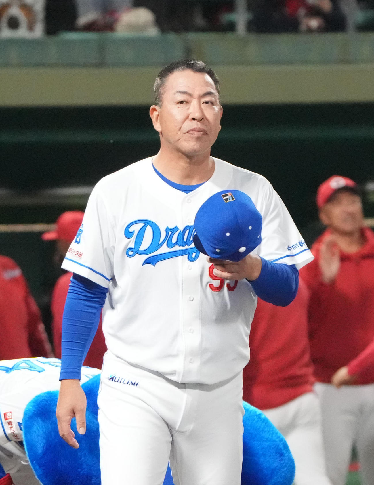 中日井上一樹監督（2025年4月8日撮影）