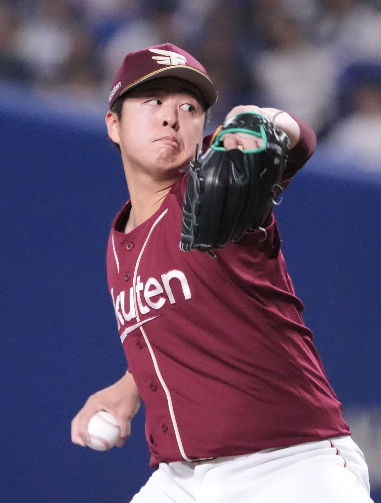 楽天の松井友飛＝2025年3月