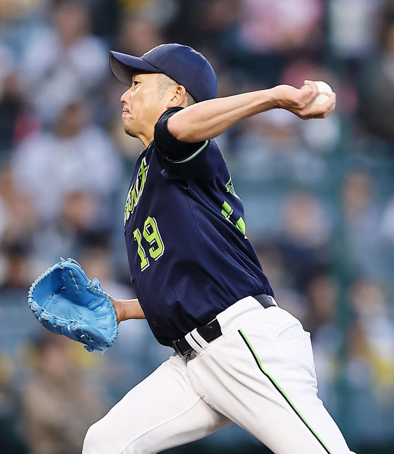 ヤクルト先発石川（撮影・藤尾明華）