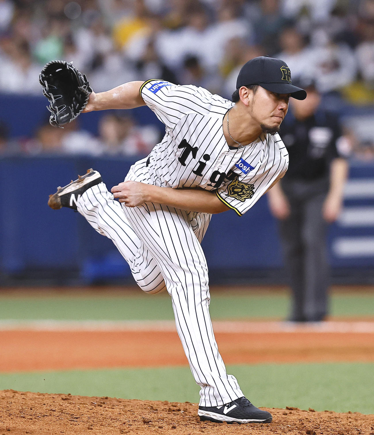3日DeNA戦の9回途中、5番手で登板した阪神伊藤将司