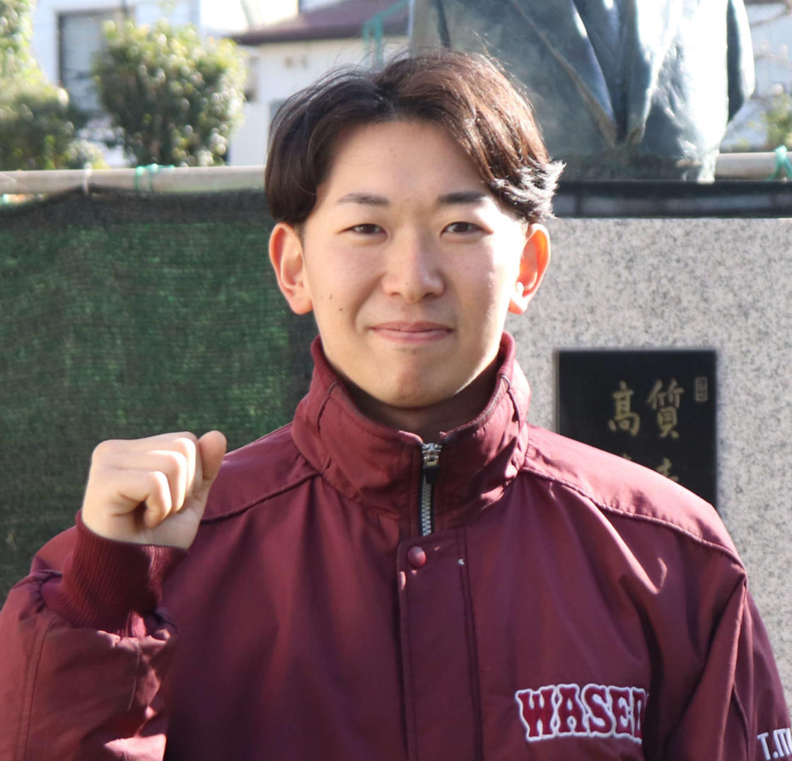 早大・伊藤樹（2024年12月撮影）