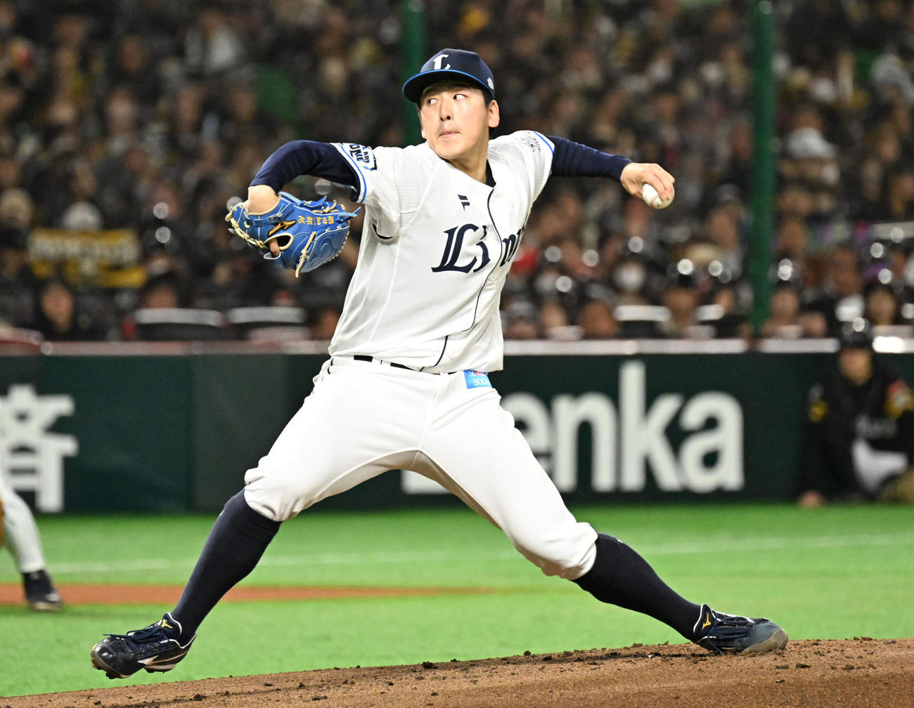西武隅田知一郎（2025年4月5日撮影）