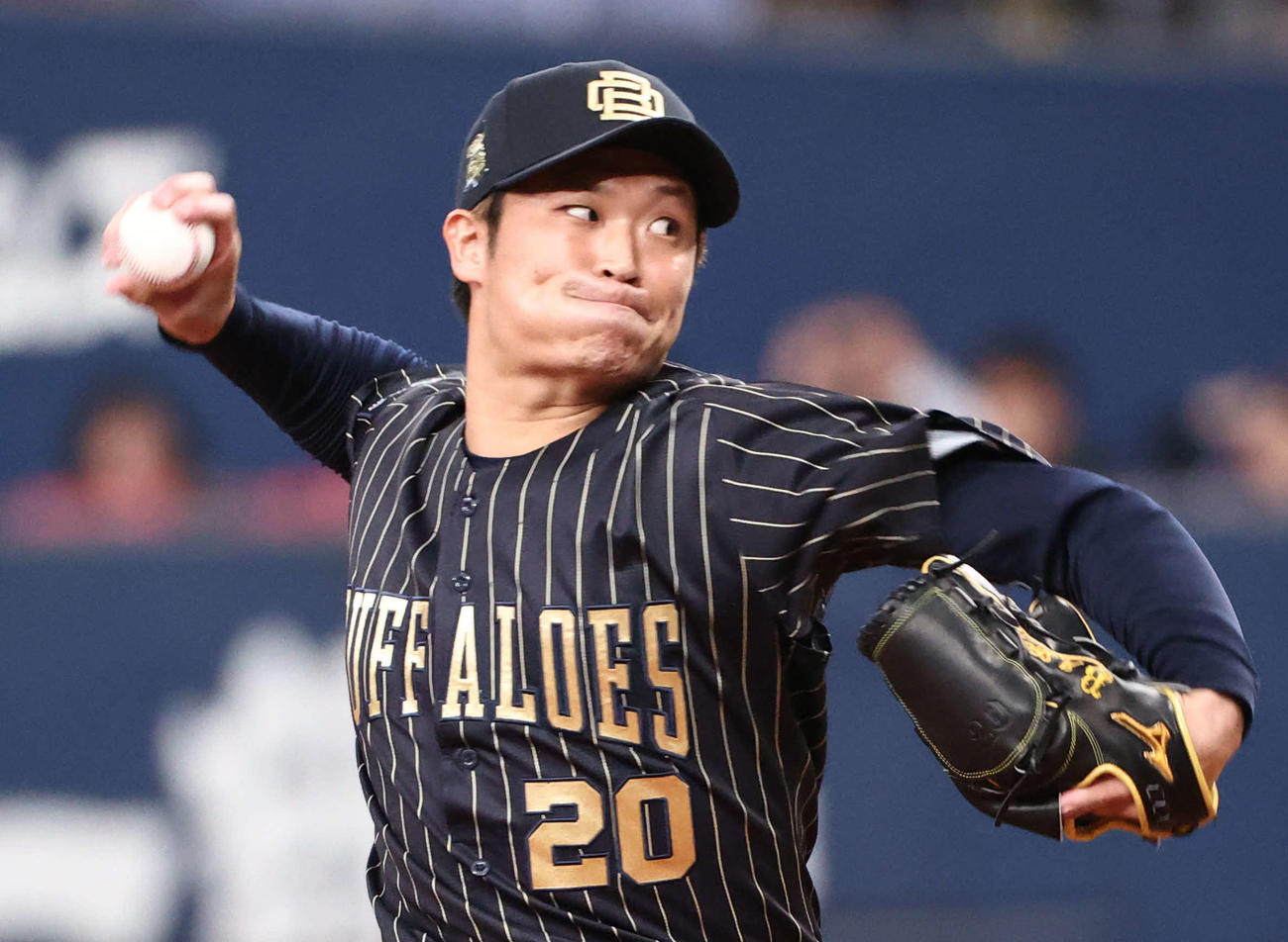 オリックス阿部翔太（2024年6月2日撮影）