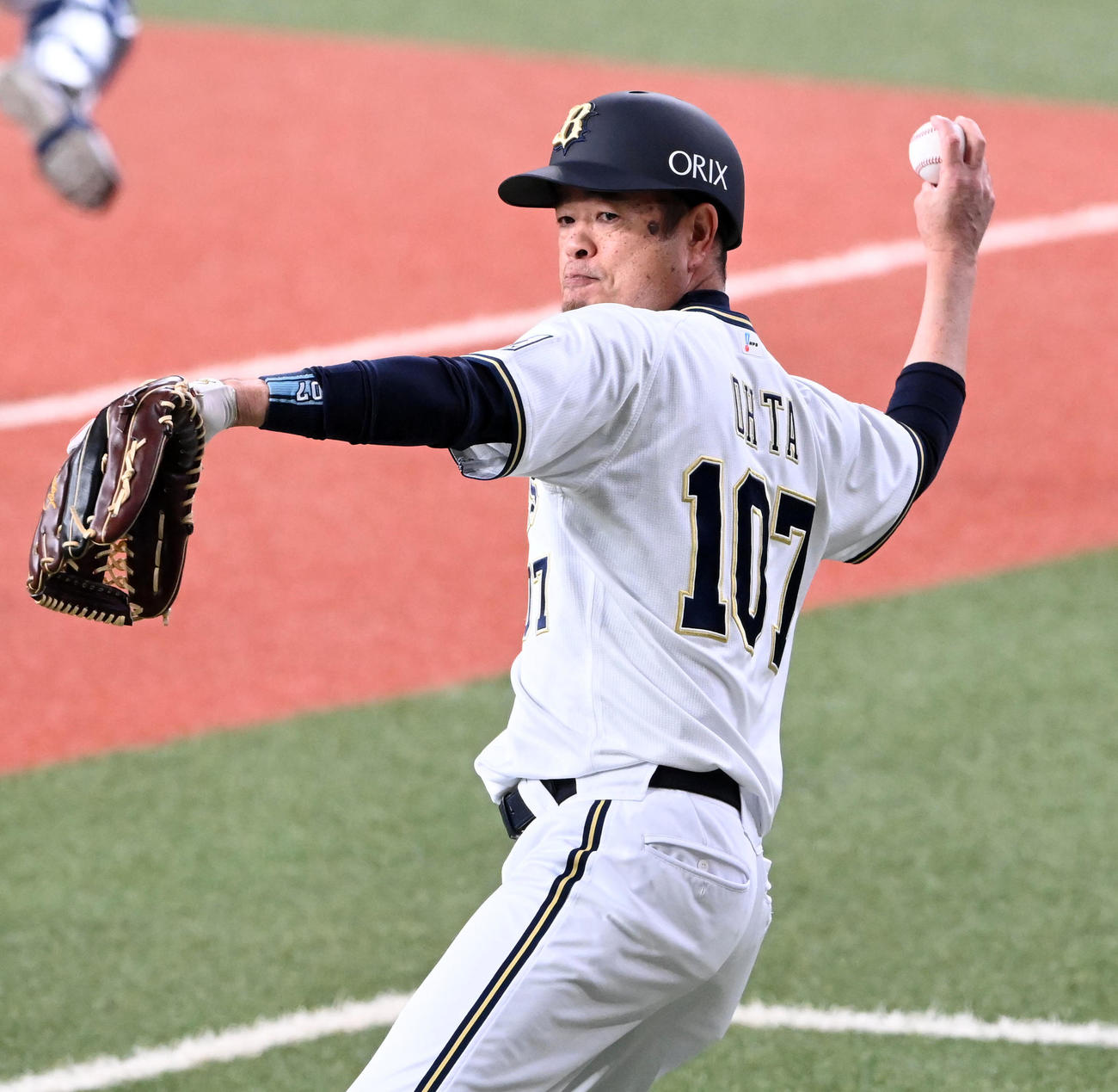 オリックス太田暁打撃投手