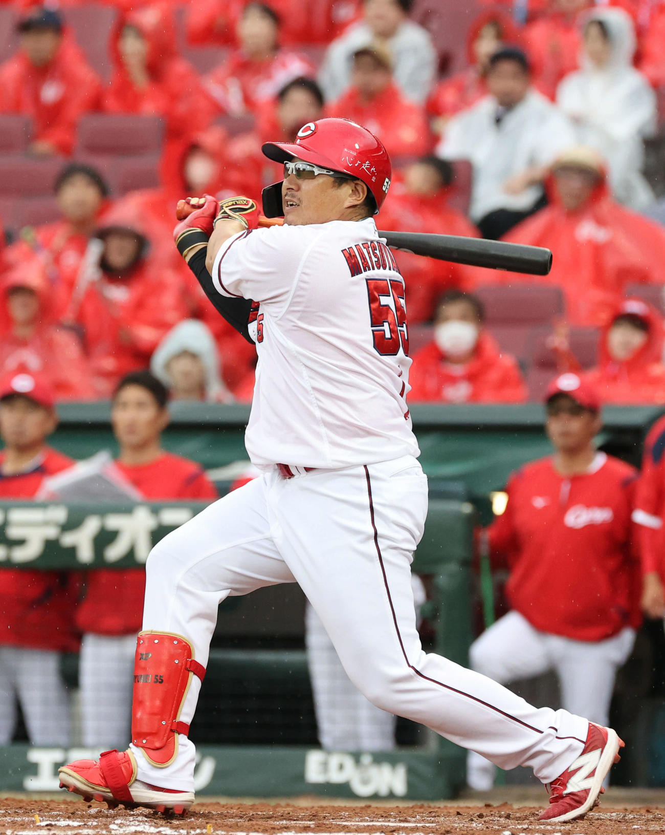 広島松山竜平（2024年6月9日撮影）