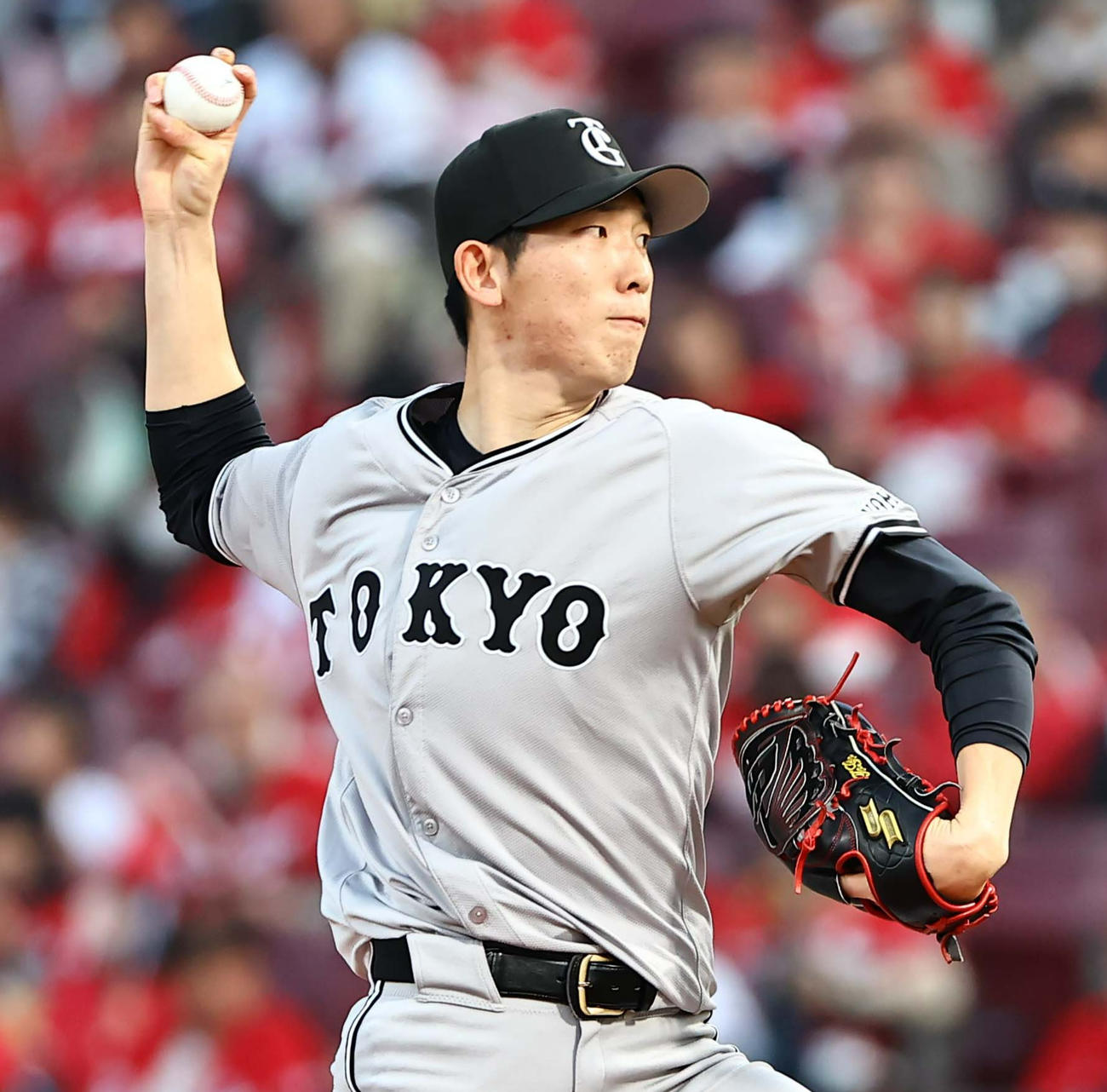 巨人の戸郷翔征（2025年4月11日撮影）