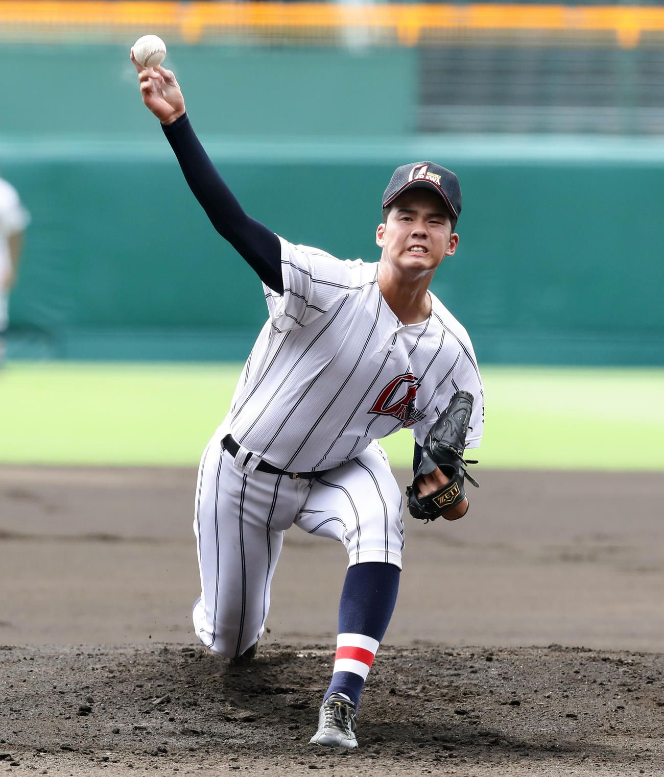 浦和学院時代の渡辺勇太朗（2018年撮影）