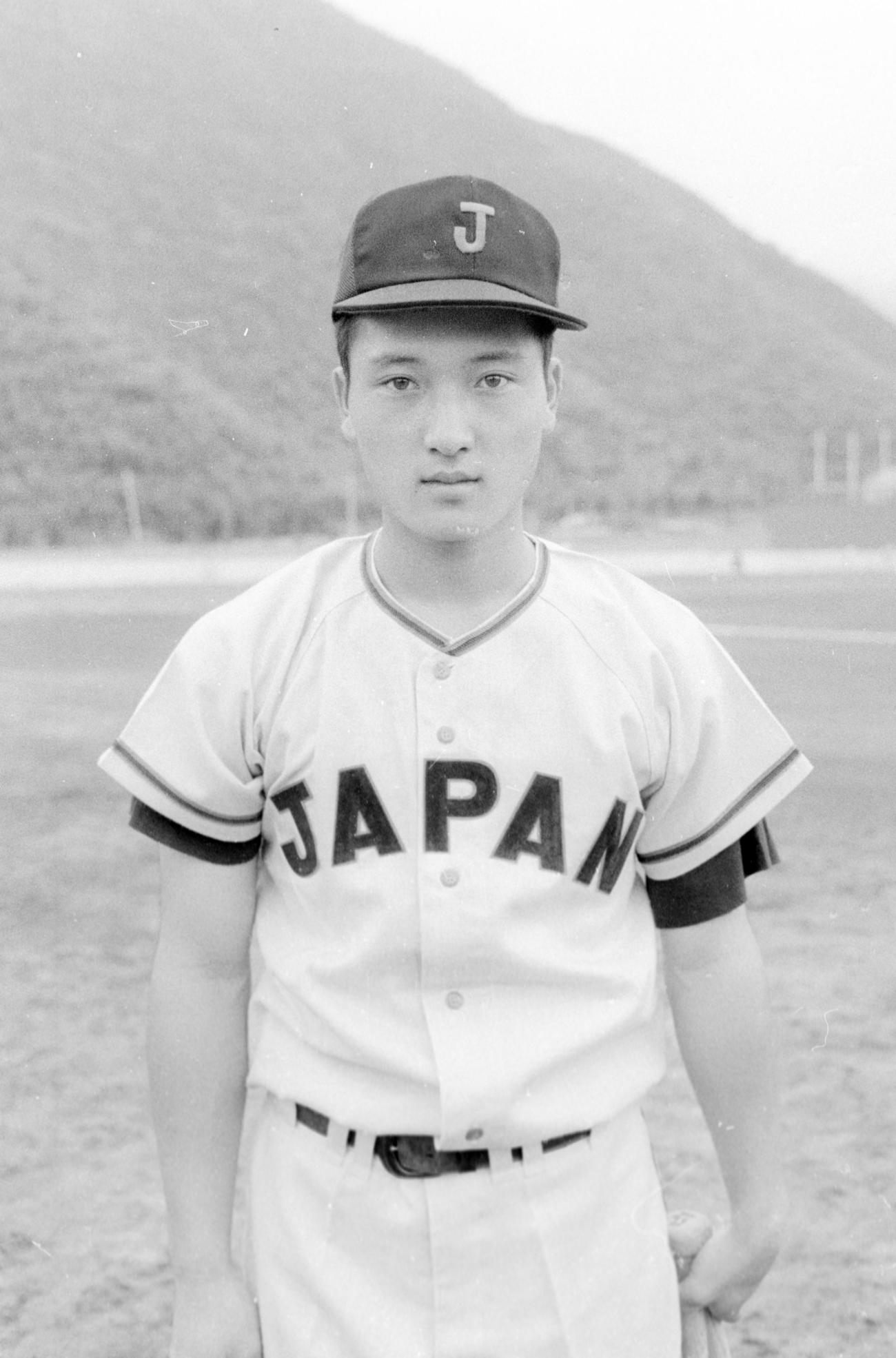1972年、第1回日米大学野球　山下大輔内野手