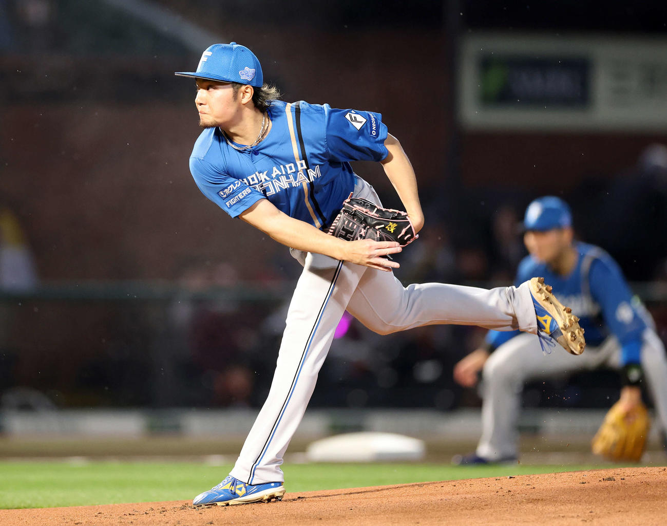 日本ハム伊藤大海（2025年4月8日撮影）　