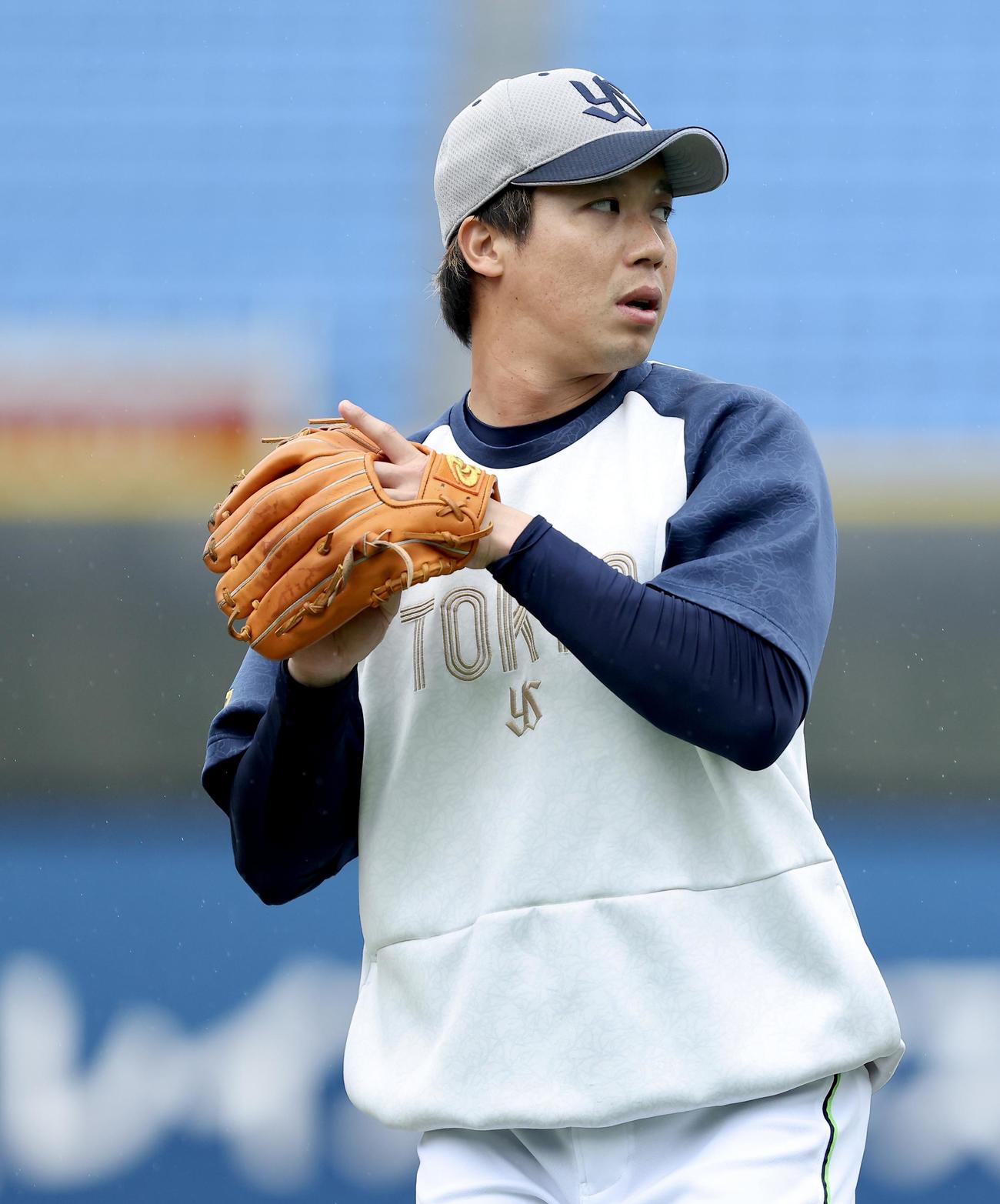 ヤクルト山田哲人（2025年4月13日撮影）