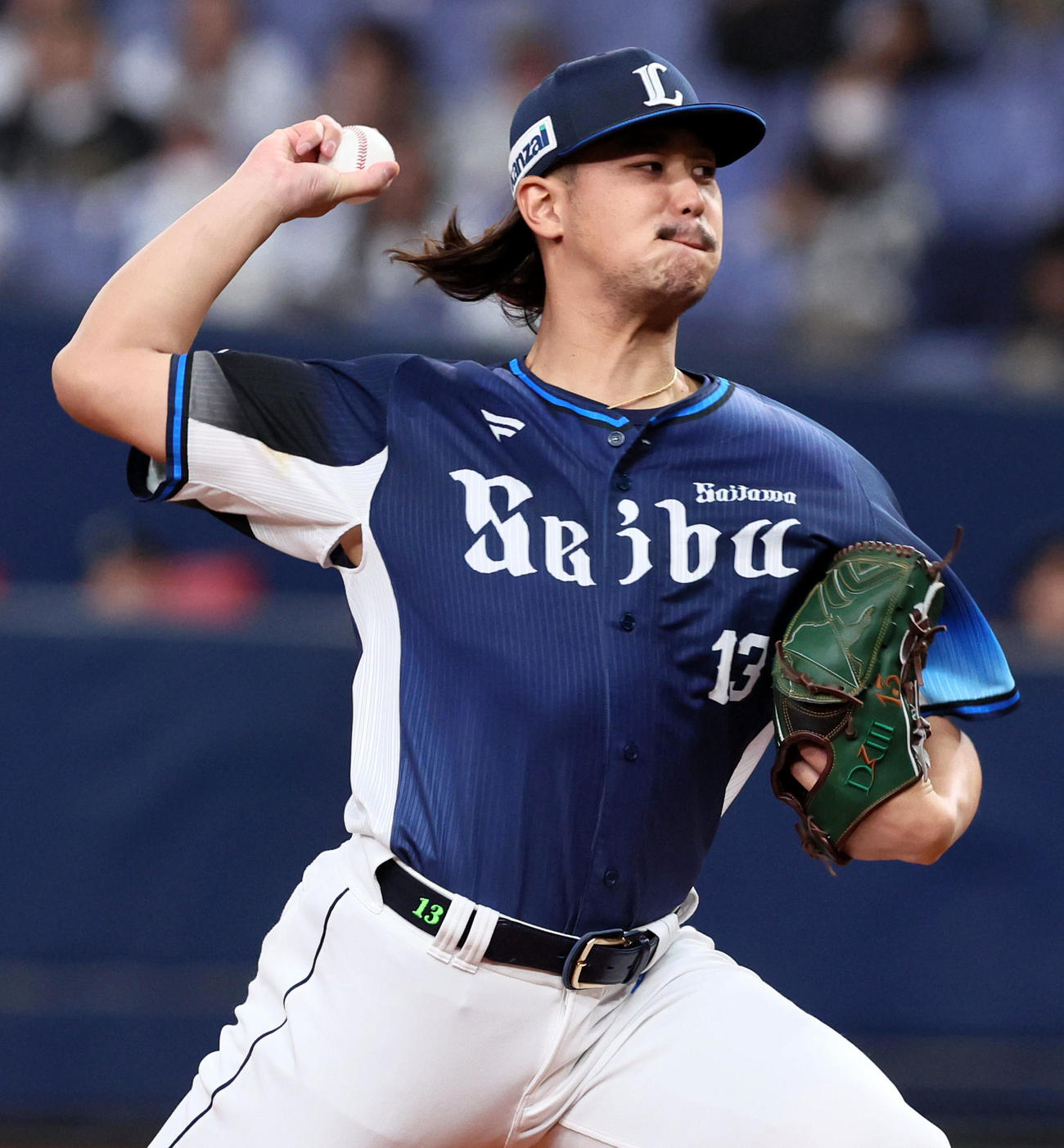 オリックス対西武　オリックス戦に先発する高橋（撮影・加藤哉）