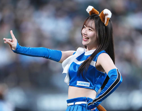 ファイターズガール新井田愛理(2025年4月撮影)