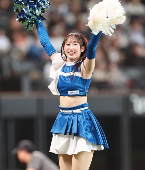 ファイターズガール上野菜奈子（2025年4月撮影）