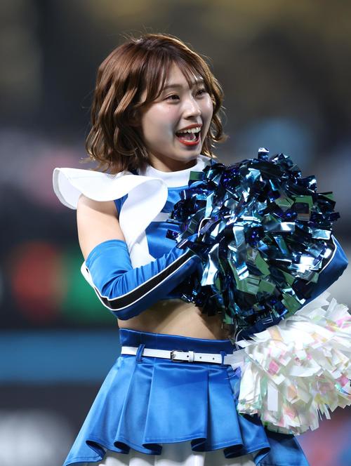 ファイターズガール上村優菜（2025年4月撮影）