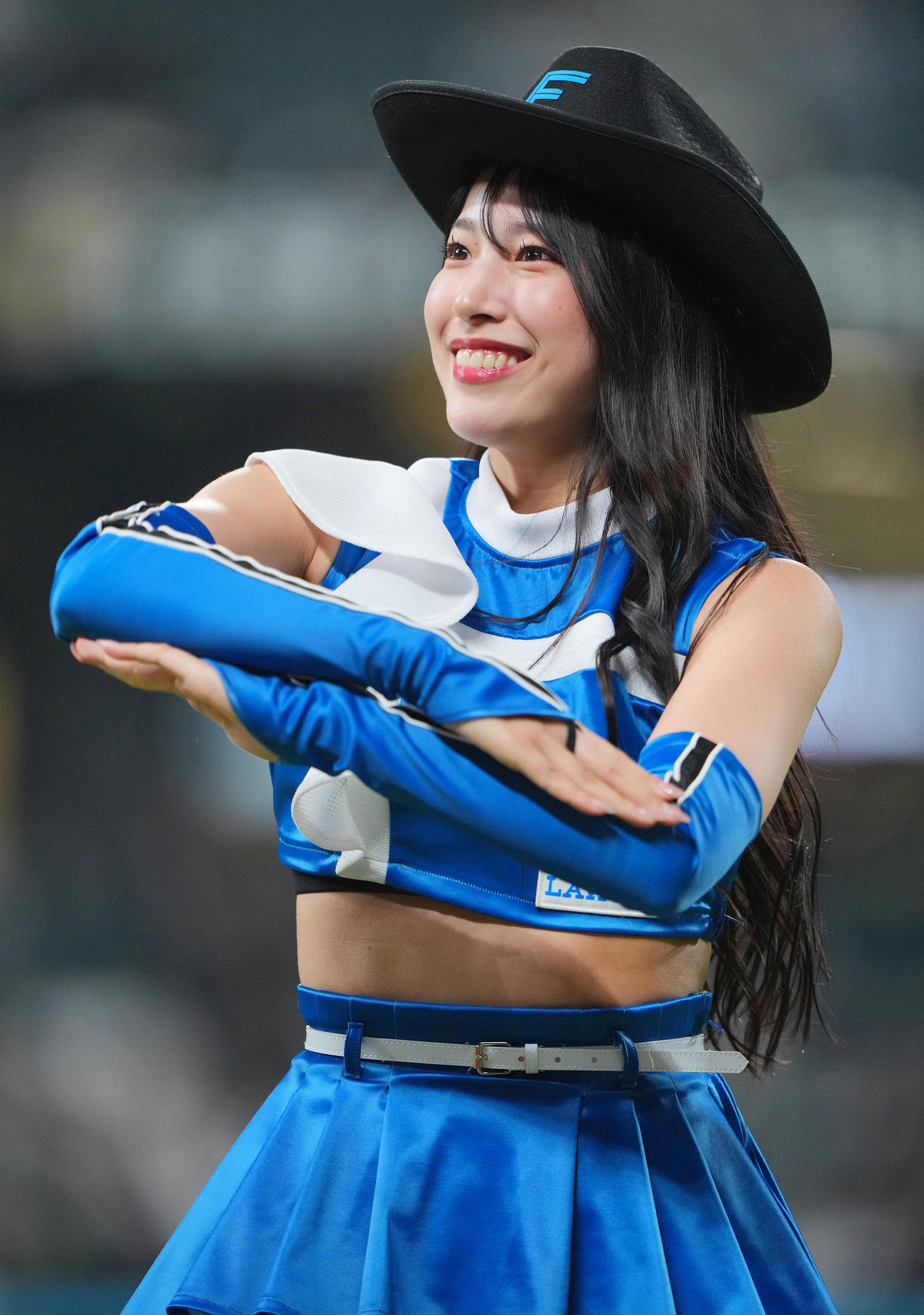 ファイターズガール宮崎莉緒（2025年3月撮影）
