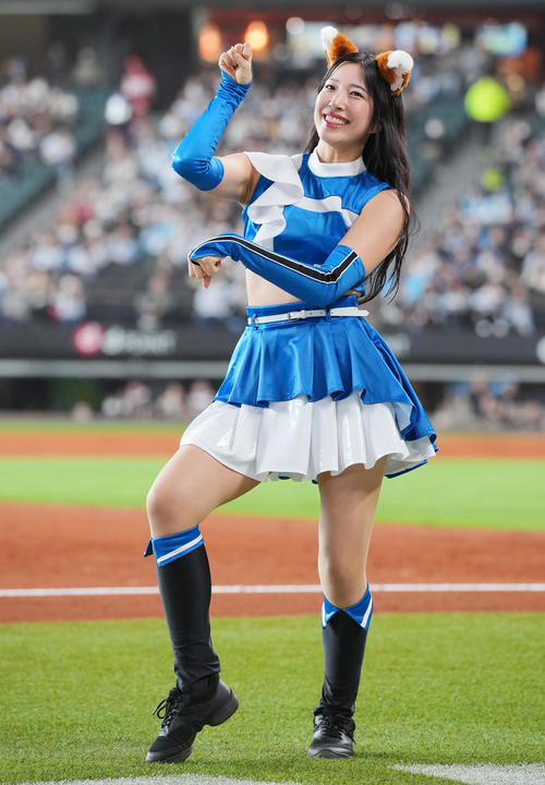 ファイターズガール宮崎莉緒(2025年3月撮影)