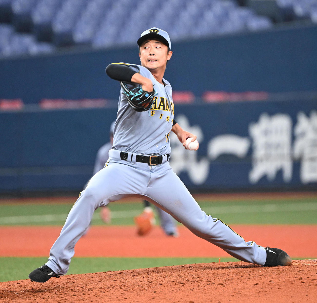 阪神島本浩也（2025年3月26日撮影）