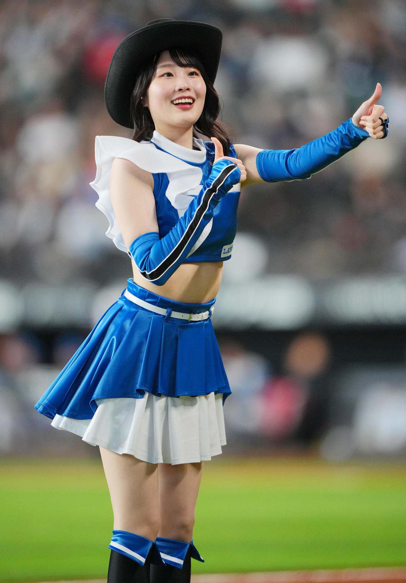 ファイターズガール尾崎真理子（2025年3月撮影）