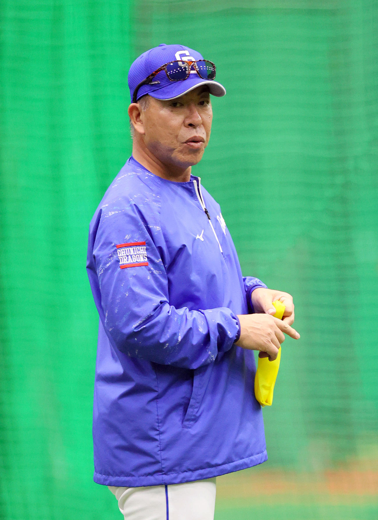 中日井上一樹監督（2025年4月13日撮影）