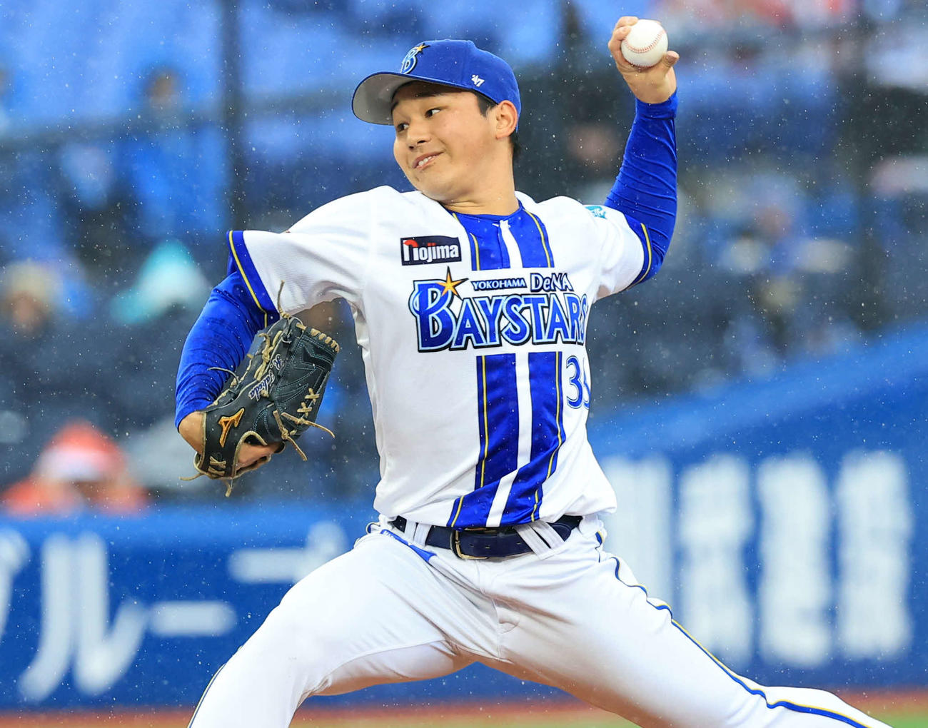 DeNA武田陸玖（2025年3月12日撮影）