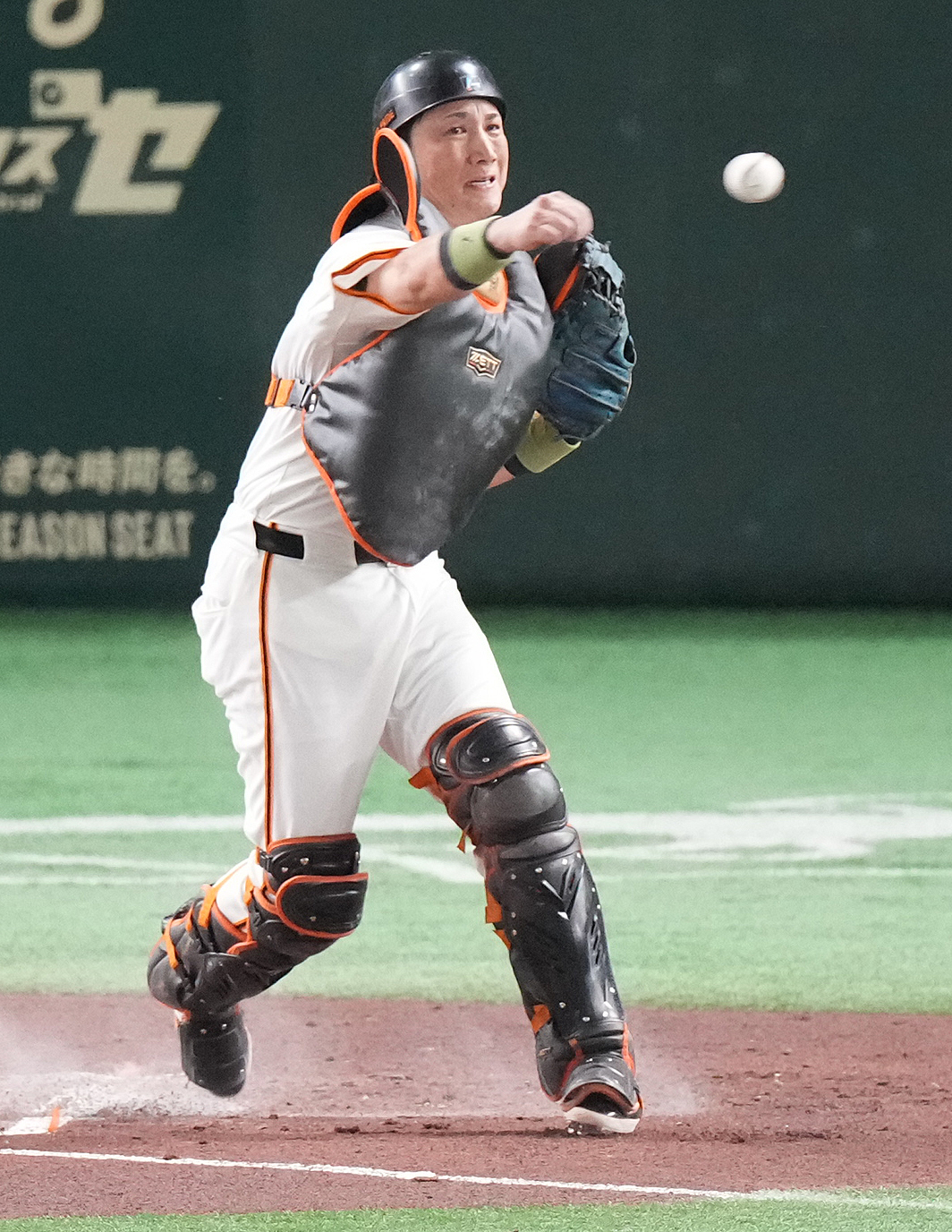 巨人小林誠司（2024年10月17日撮影）