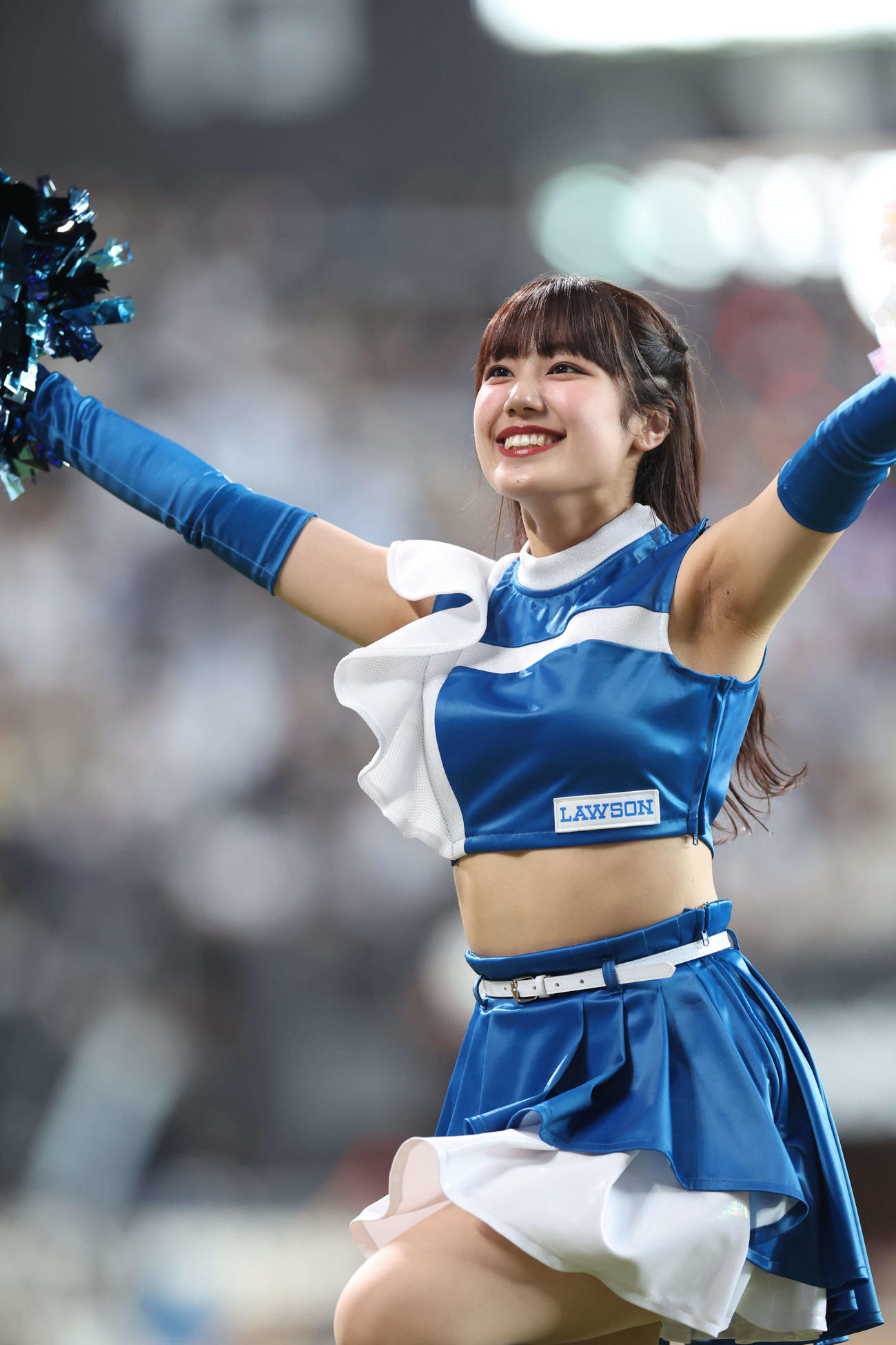 ファイターズガール中桐衣麻さん（2025年4月撮影）