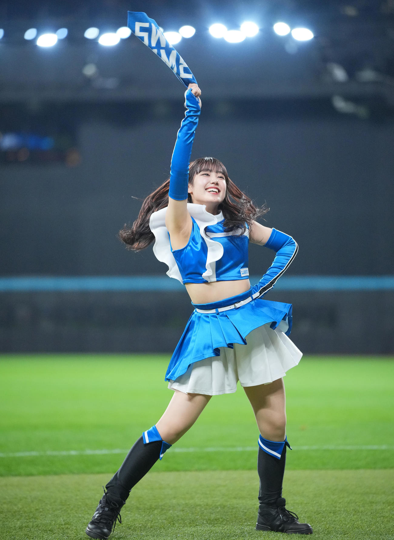 ファイターズガール中桐衣麻さん（2025年3月撮影）