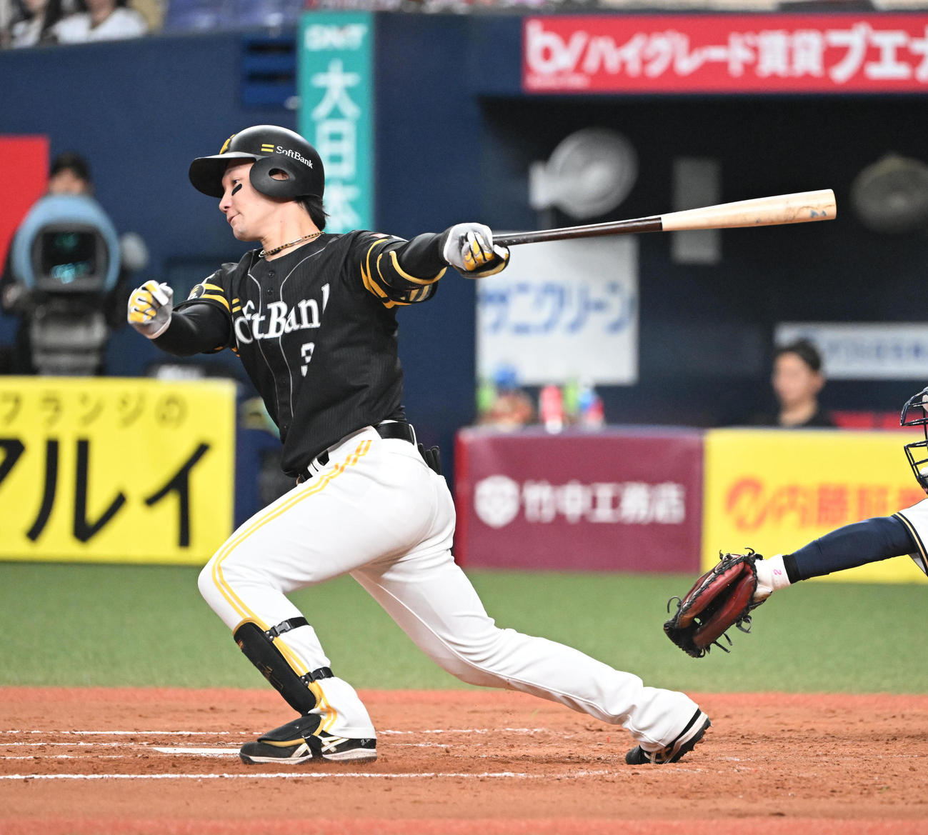 ソフトバンク正木智也（2025年4月9日撮影）
