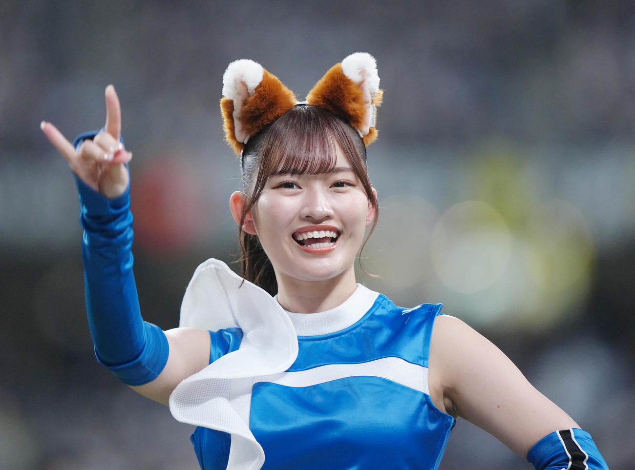 ファイターズガール工藤心優（2025年4月撮影）