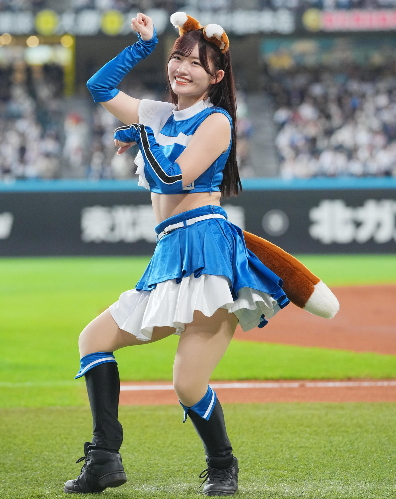 ファイターズガール工藤心優（2025年3月撮影）