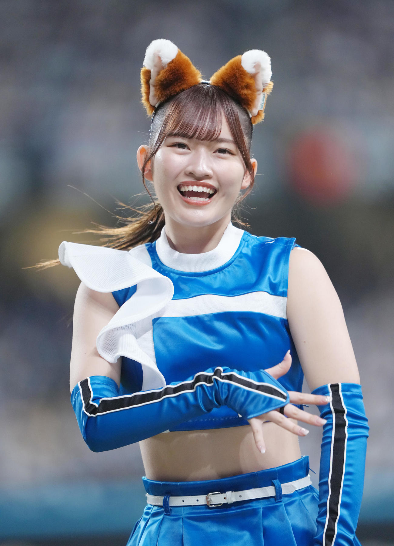 ファイターズガール工藤心優（2025年4月撮影）