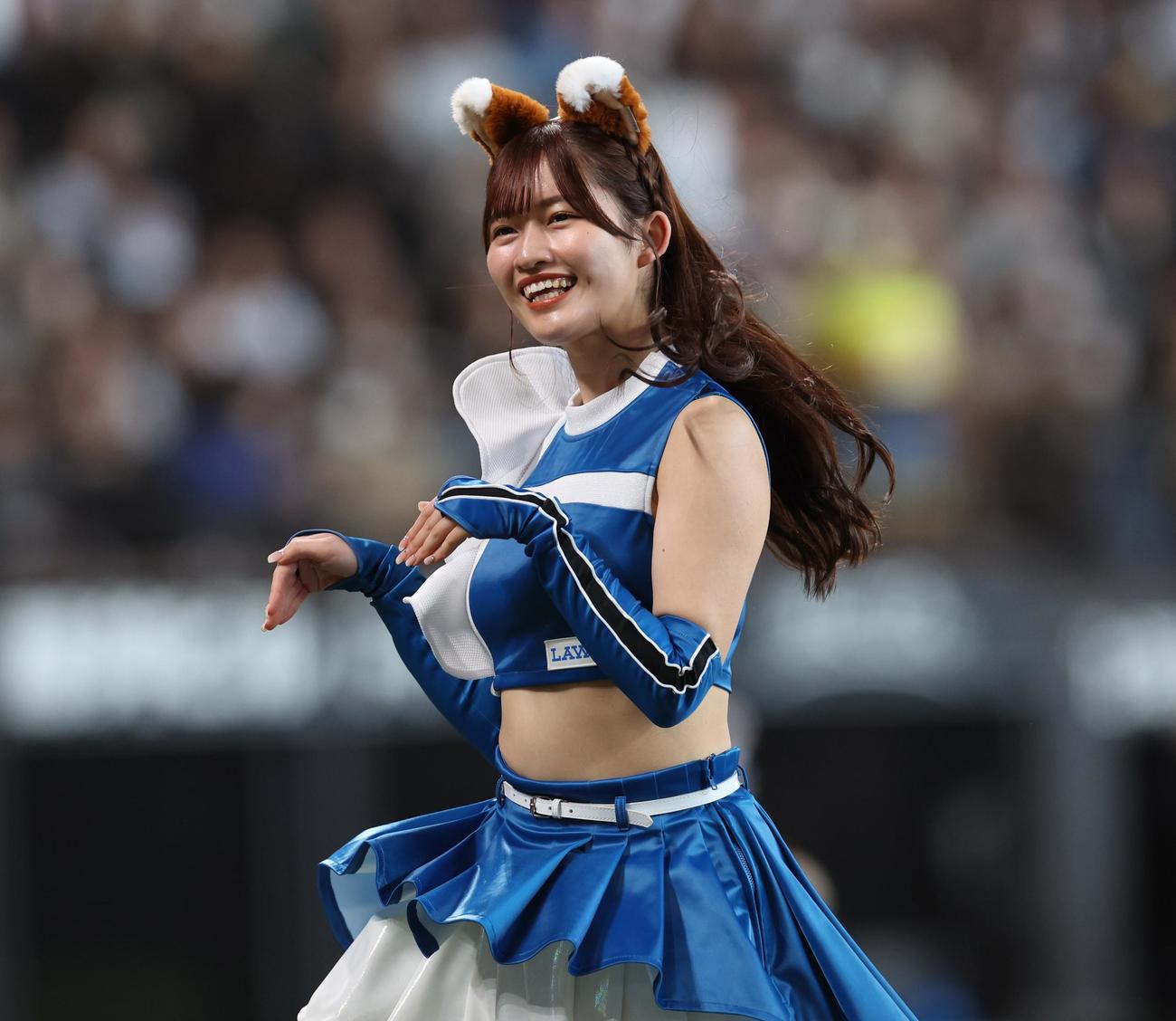 ファイターズガール工藤心優（2025年4月撮影）