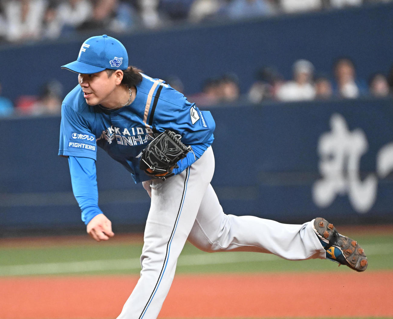 オリックス対日本ハム　先発する日本ハム金村（撮影・和賀正仁）