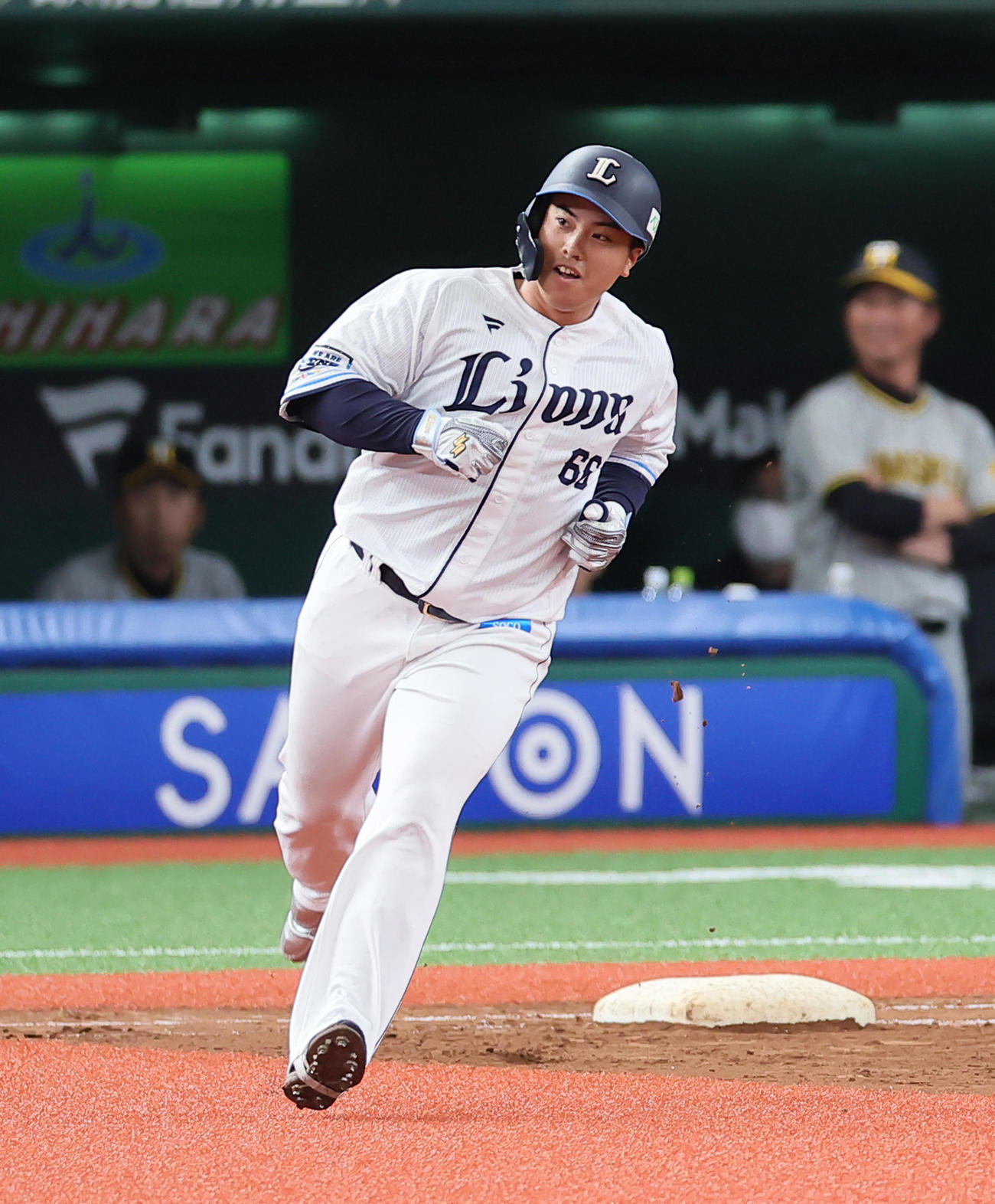 西武仲三河優太（2023年3月21日撮影）