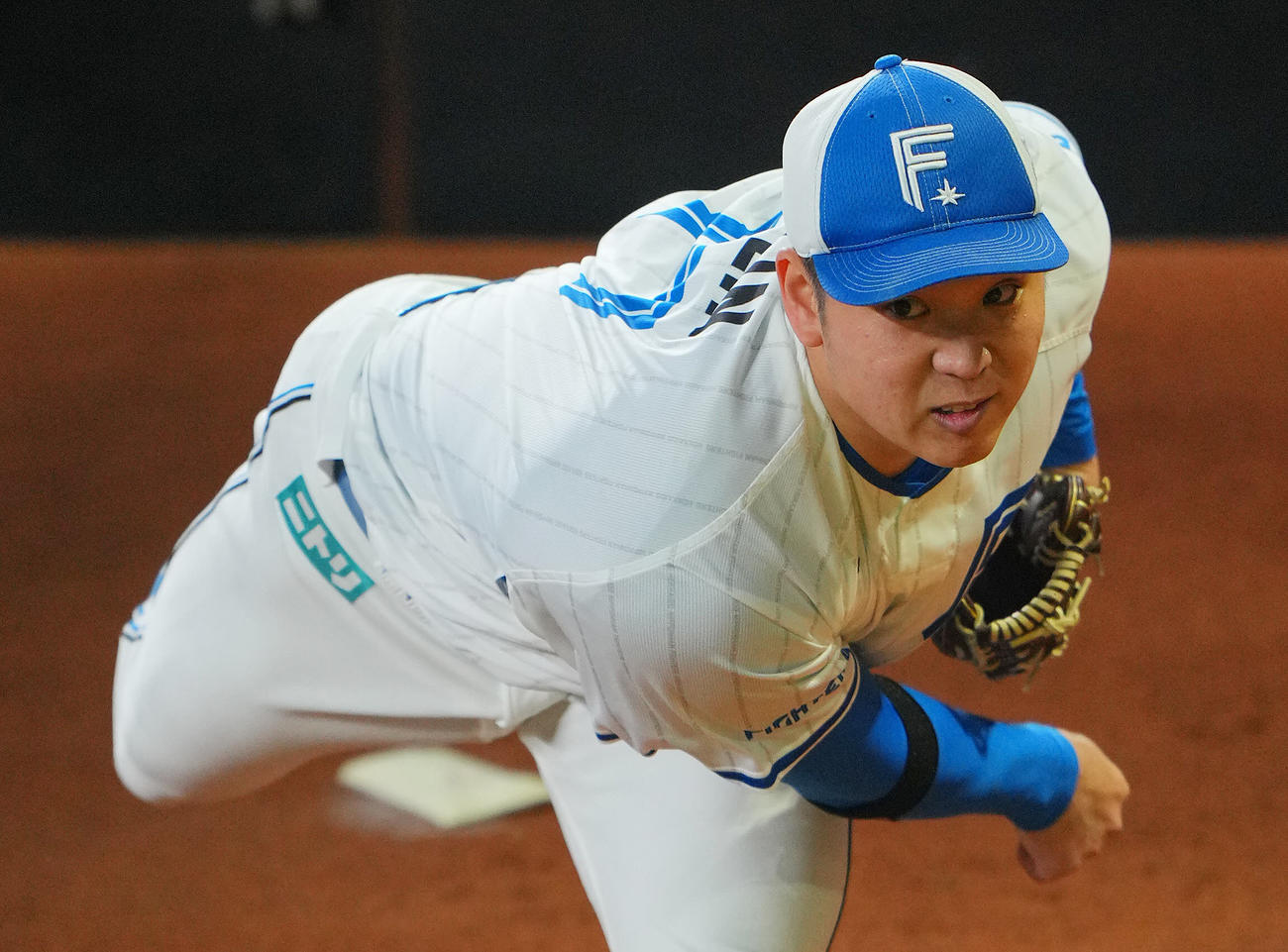 日本ハム古林睿煬(2025年3月23日撮影）