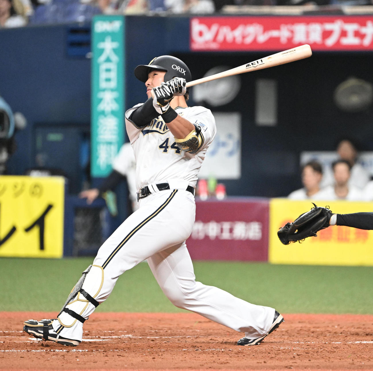 オリックス頓宮裕真（2025年4月撮影）