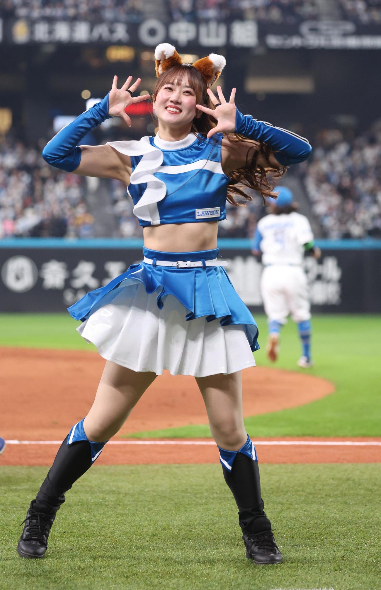 ファイターズガール駒野稀子（2025年4月撮影）