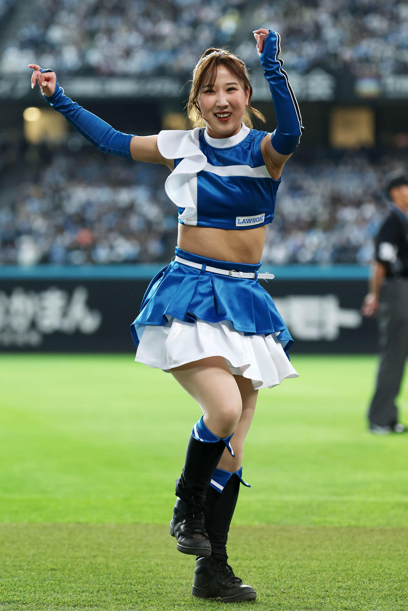 ファイターズガール高橋萌絵子（2025年3月撮影）