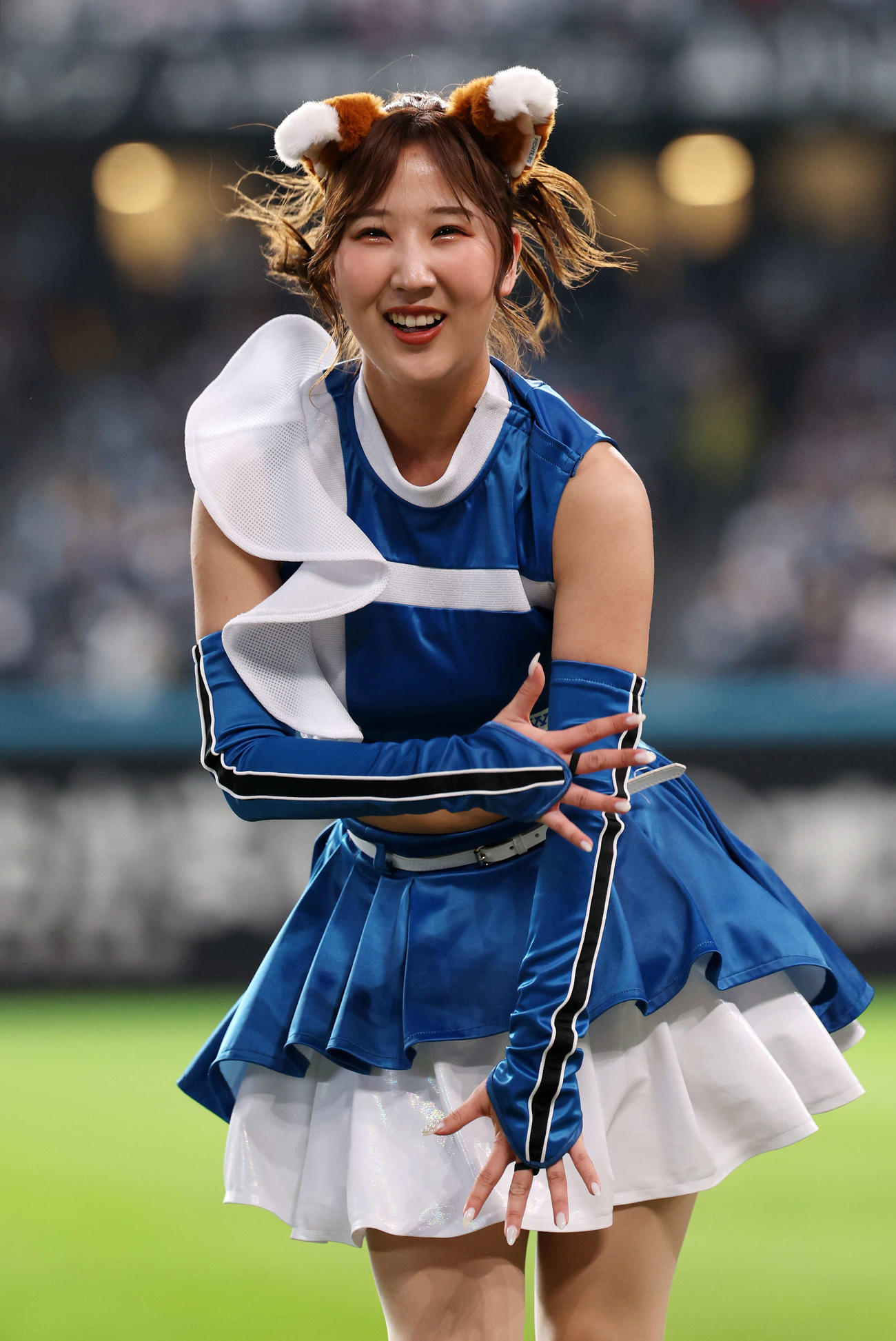ファイターズガール高橋萌絵子（2025年4月撮影）