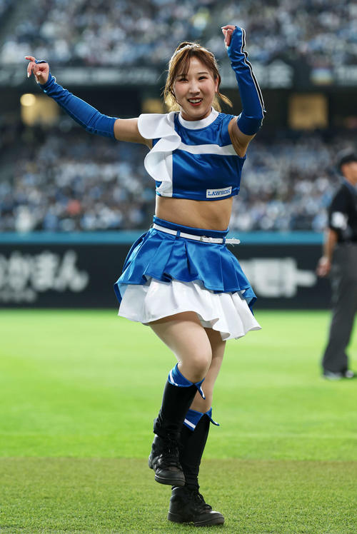 ファイターズガール高橋萌絵子（2025年3月撮影）