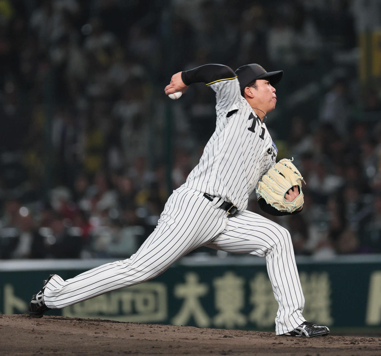 阪神村上頌樹（2025年4月18日撮影）