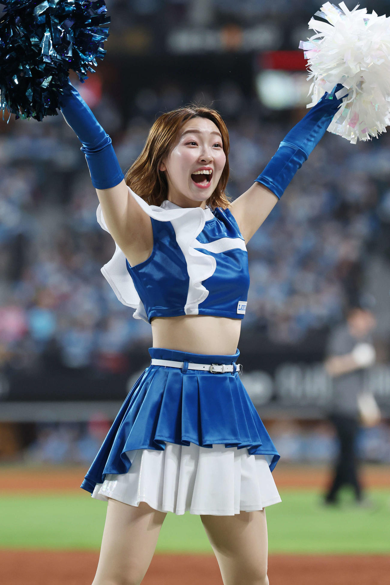 ファイターズガール千葉しずくさん（2025年4月撮影）