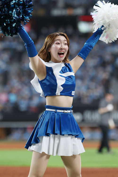 ファイターズガール千葉しずくさん（2025年4月撮影）