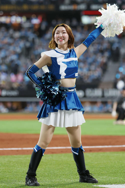 ファイターズガール千葉しずく（2025年4月撮影）
